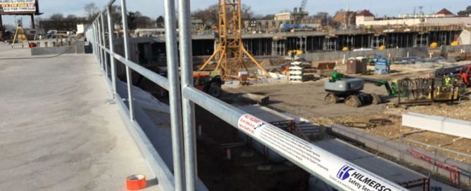 Allianz Project Hilmerson Safety Rail Guardrail