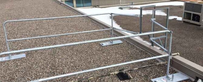 Rooftop Safety Rail