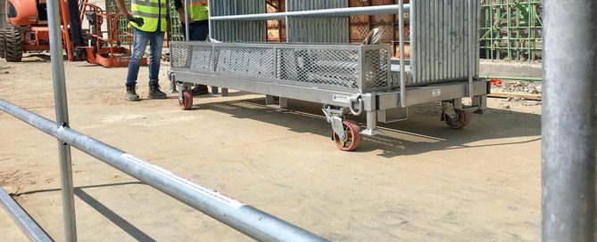 Hilmerson Safety Rail System Cart