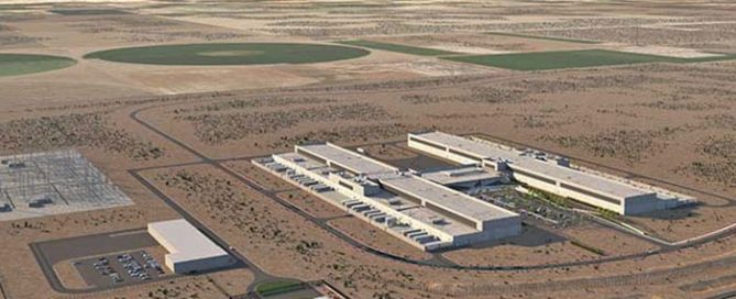 Facebook Data Center - Eagle Mountain, Utah - Hilmerson Safety Rail System™