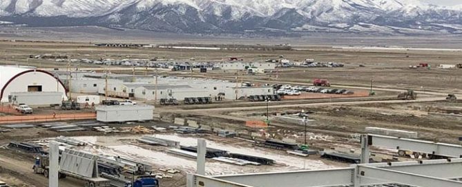Facebook Data Center - Eagle Mountain, Utah - Hilmerson Safety Rail System™