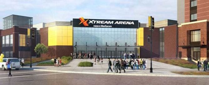 Xtream Arena Hilmerson Safety Barrier Fence System Construction Safety