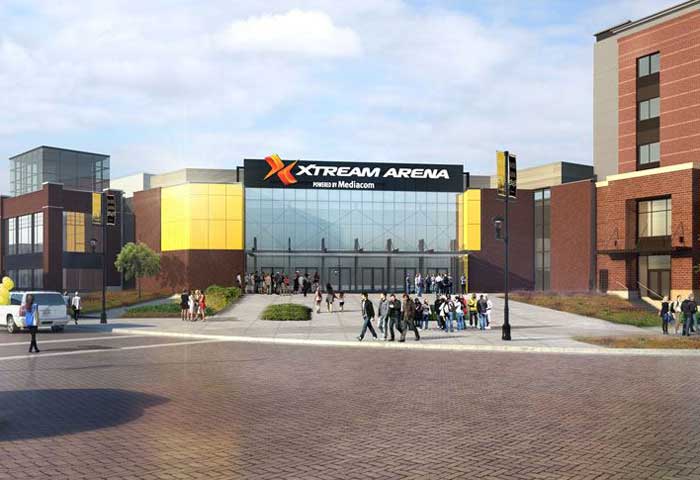 Xtream Arena Hilmerson Safety Barrier Fence System Construction Safety