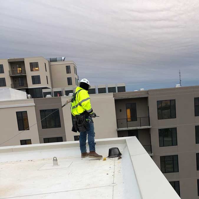 Hilmerson Safety Client before using The Hilmerson Safety Rail System™