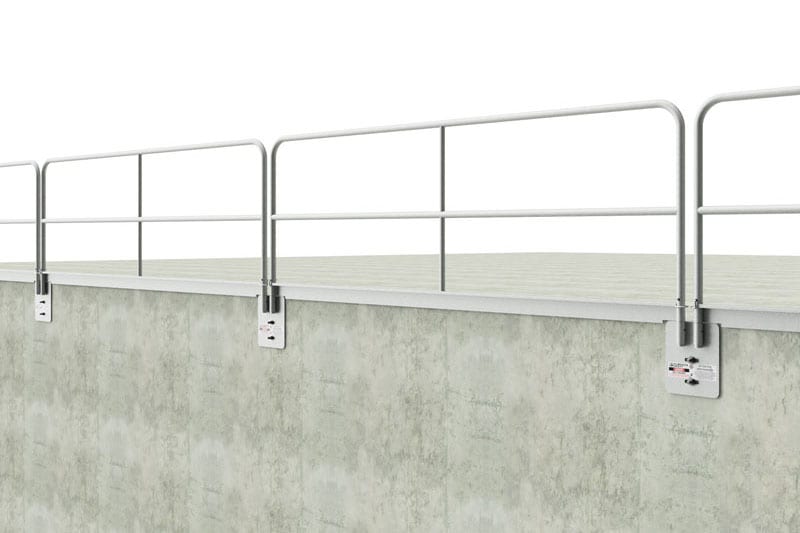 New! Hilmerson Safety® Guardrail Wall Mount Plate