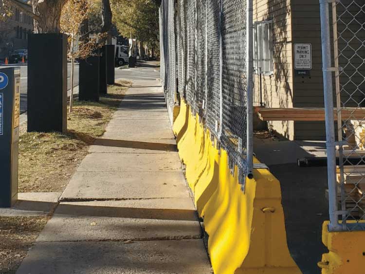 Hilmerson Barrier Fence System™ - at Construction Site