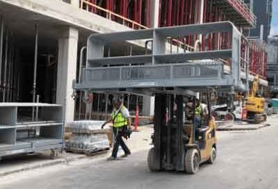 safety rail kit easy to transport