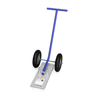 Guardrail Weighted Base Dolly: 1 ⅝” - Guardrail Kits and Applications Hilmerson Safety Rail System™