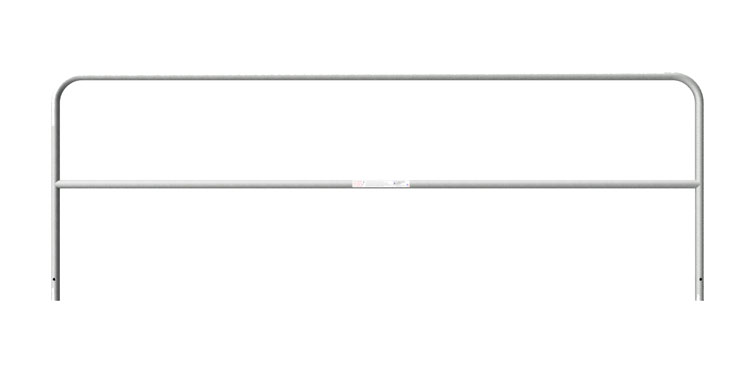 Safety Rail Panel – 10 ft: 1 ⅝” O.D. x Galvanized 13 gauge tube