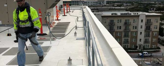 Roof Safety Railing