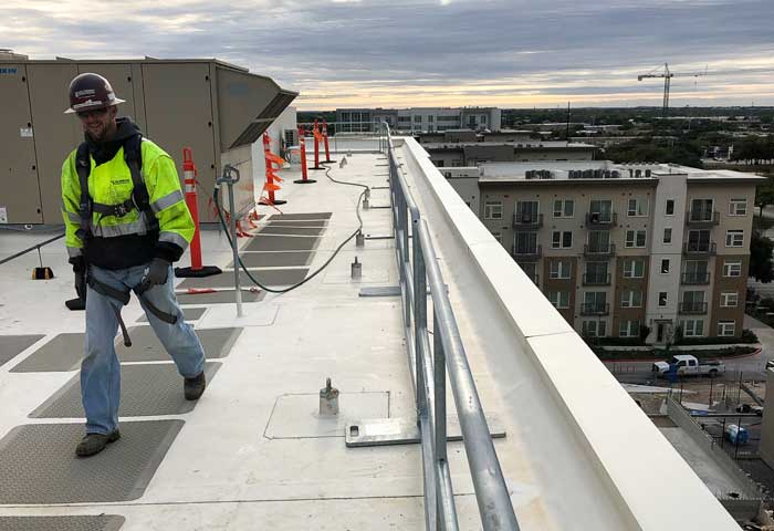 Roof Safety Railing