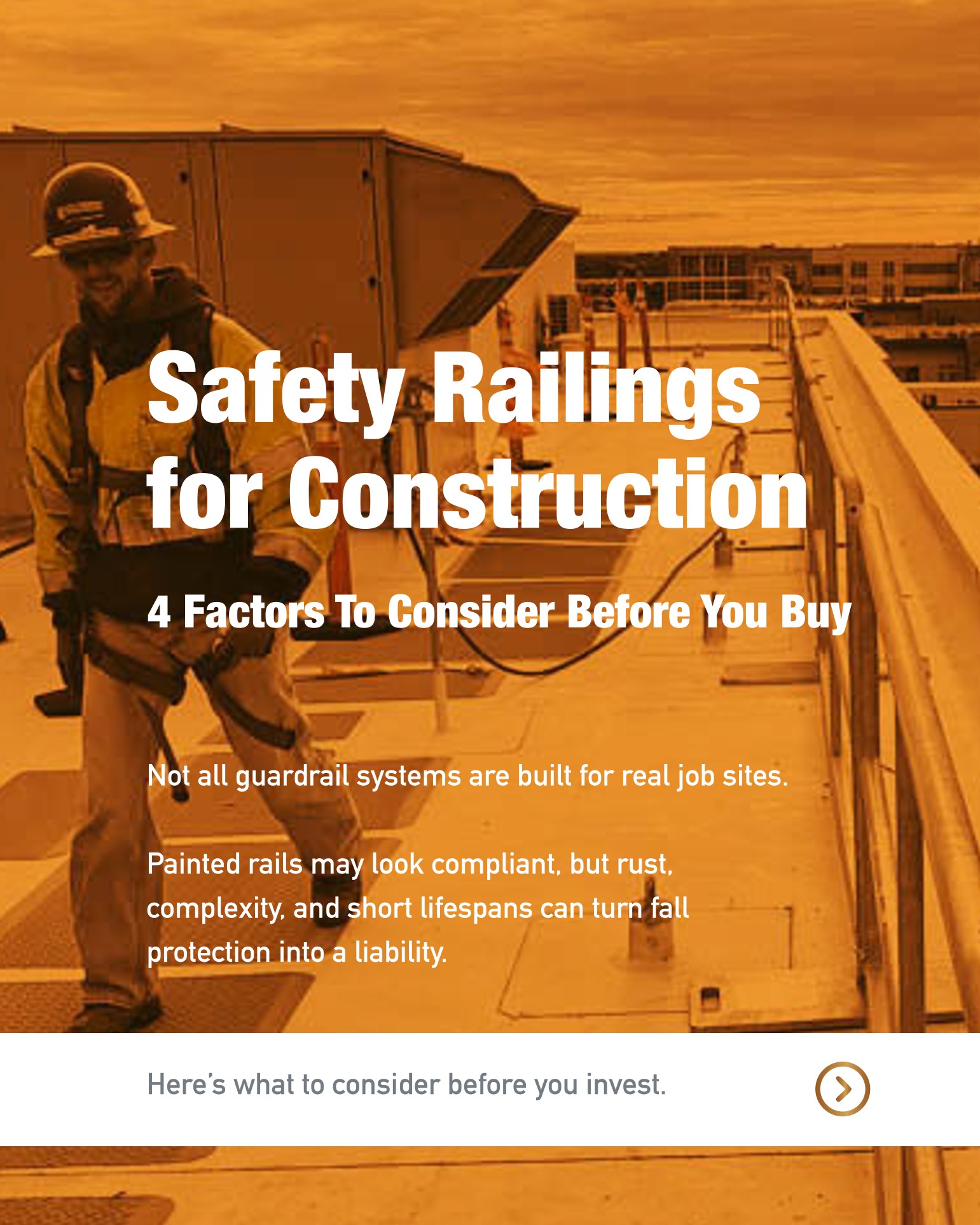 Safety Railings for Construction 4 Factors to Consider Before You Buy