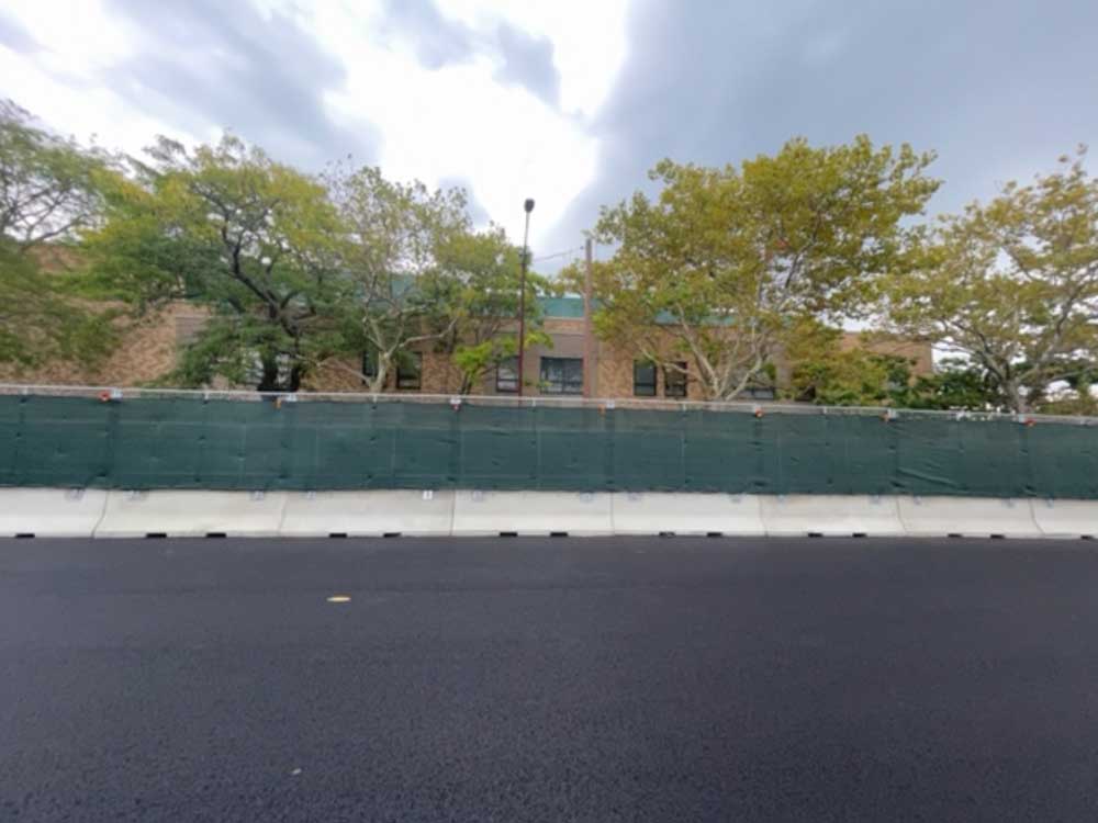 Barrier Fence at Public School 181 Q