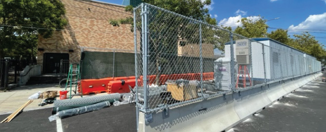 NYC School Barrier Fence