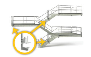 Stair/Slab Grabber Configuration