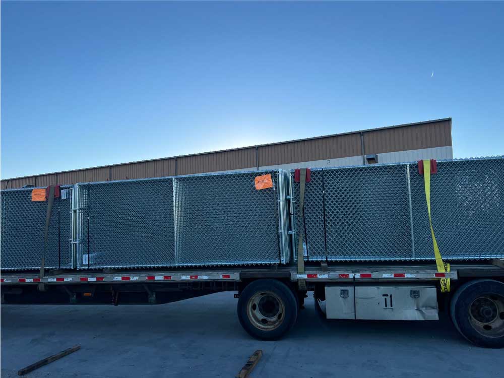 Hilmerson Safety Transporting Fencing to Aspen Colorado