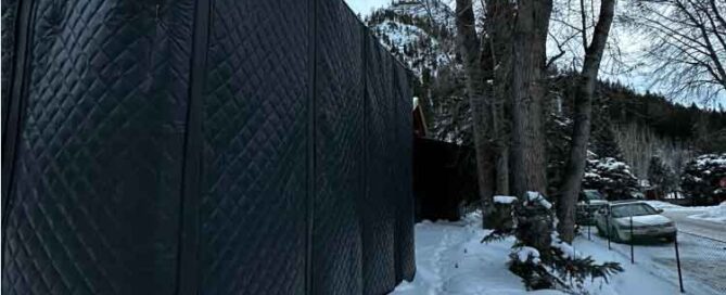 Barrier Fence by Hilmerson Safety in Aspen Colorado