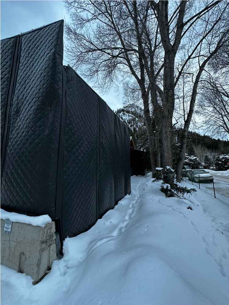 Barrier Fence by Hilmerson Safety in Aspen Colorado