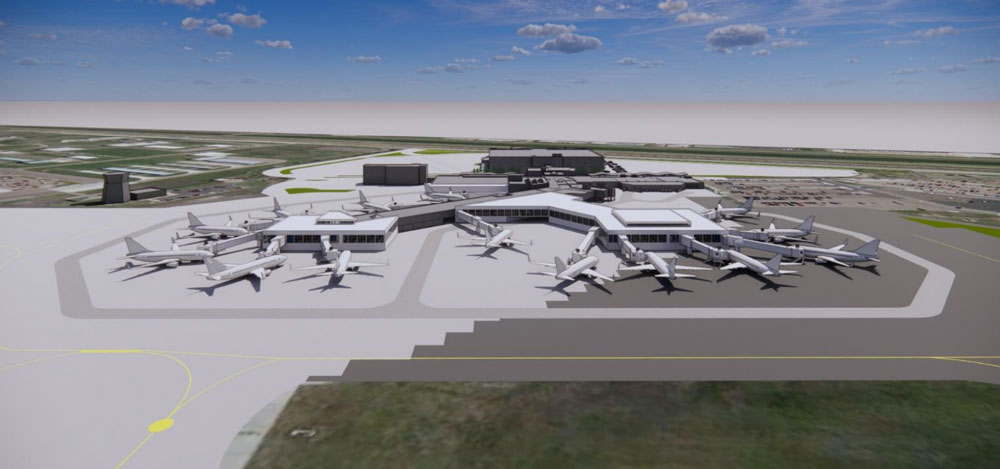 Sioux Falls Airport Renovation Parking Ramp