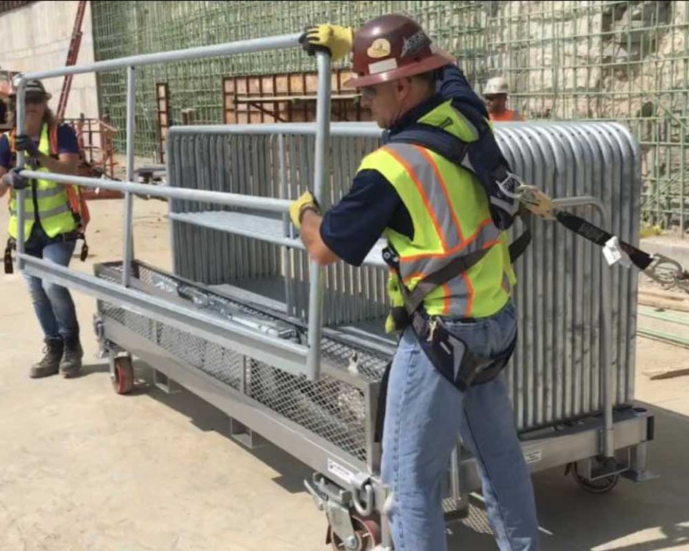 Steel Guardrails For Construction Safety