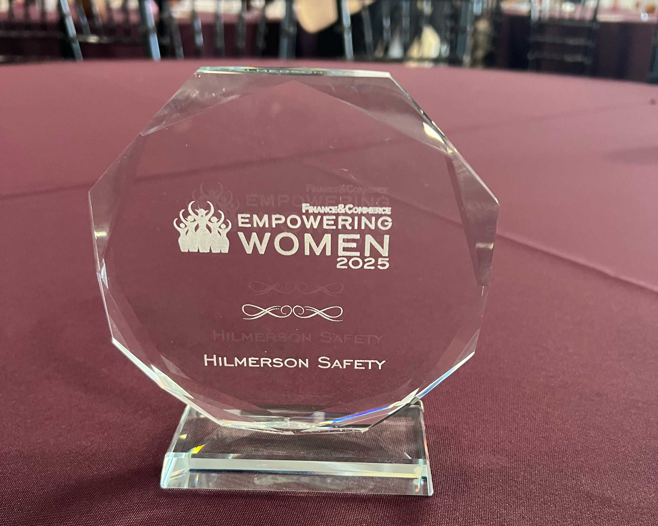 Hilmerson Safety Empowering Women Award 2025 Finance & Commerce