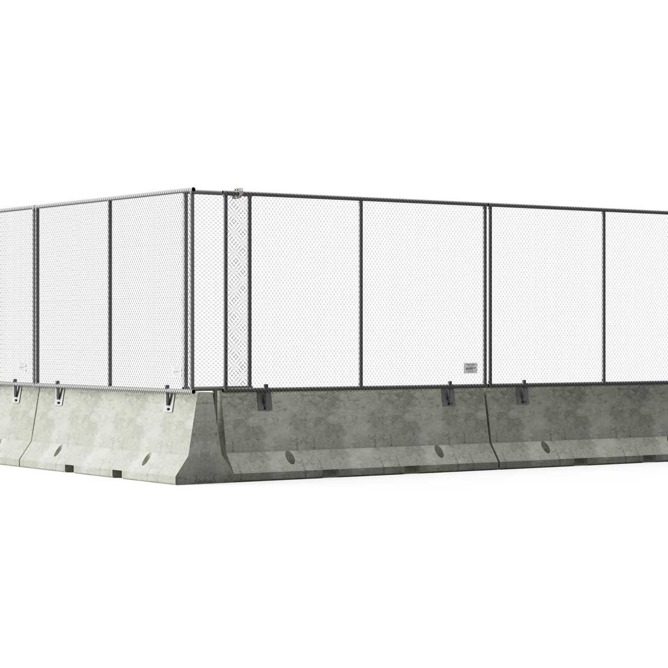 OutisdeCornerPanelBarrierFenceSystem