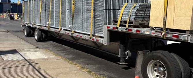 Barrier Fence for NY Bus Terminal