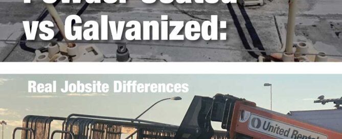 Powder Coated vs Galvanized